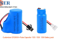 Akumulator litowy 3,6 V ER26500 z kondensatorem 1550 impulsów ER26500 + HPC1550 do Internetu