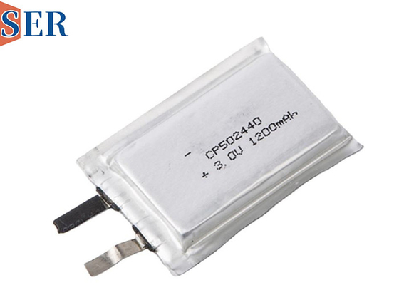 CP502440 LiMNO2 Ultra cienka bateria z dwutlenkiem manganu litu