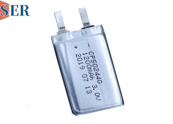 CP502440 LiMNO2 Ultra cienka bateria z dwutlenkiem manganu litu