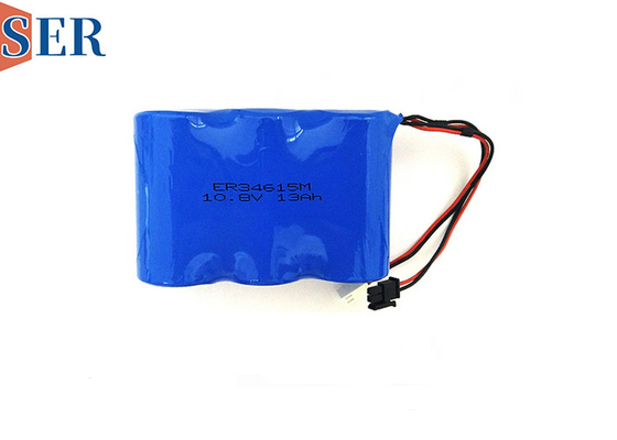 Niestandardowe baterie Li-SOCL2 10.8V 8500mAh ER26500 3S1P Litium Primary Battery Pack dla wykrywacza wycieków próżniowych