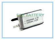 Elektroniczna blokada Elastyczna ultracienka bateria główna CP202540 Pojemność 3,0 V 350 mAh