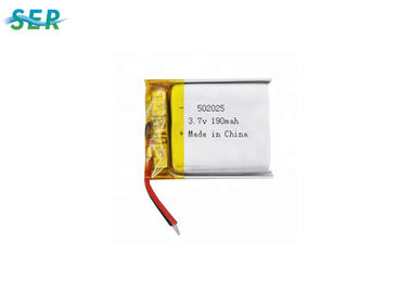 Mała bateria litowo-polimerowa 502025 3,7 V, ogniwa litowo-polimerowe 210 mAh