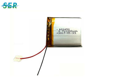 Akumulator litowo-polimerowy o długim cyklu życia 603450 3,7 V 3300 mah z płytką drukowaną / drutem