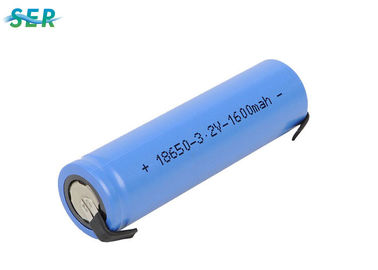 Ogniwa akumulatora litowo-żelazowo-fosforanowego 3,2 V 1500 mAh, akumulator samochodowy z fosforanem litowo-żelazowym IFR 18650