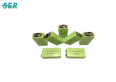Bateria litowa Nimh 9 V, akumulator litowo-jonowy 180 mAh do detektora dymu