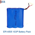 ER14505 Bateria Li SOCL2 1S3P 3,6 V 7,2 V 10,8 V ER 2/3A Rozmiar 2/3A Bateria litowo-metalowa