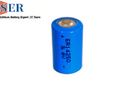 Bezpieczeństwo 3.6V litowa bateria podstawowa 1/2AA rozmiar 600mah ER14250S 3.6V wysoka temperatura 150 Lisocl2 długa żywotność baterii