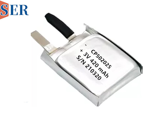 CP502025 Li-MnO2 Miękkie, ultracienkie etui na baterie 550 mAh Długa żywotność do śledzenia zwierząt
