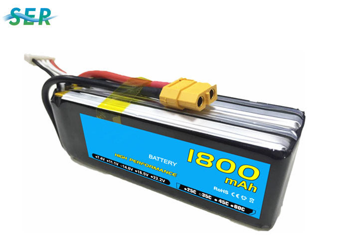 Akumulator samochodowy RC 35C 14,8 V 1800 mAh Li-polimer do mini helikoptera / samolotu