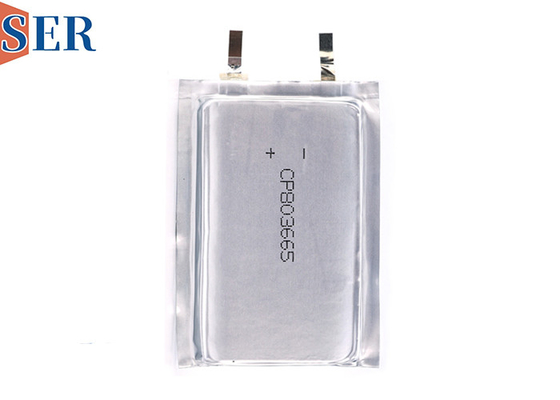 SER CP803665 Limno2 Ultra cienka bateria 3,0 V Podstawowa miękka bateria litowo-manganowa