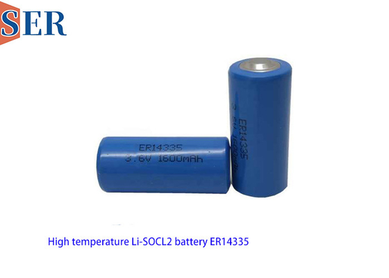Wysokiej temperatury 3,6 V Pierwotny Li Socl2 Bateria ER14335 2/3AA Rozmiar ER14335S Do śledzenia produktu TPMS