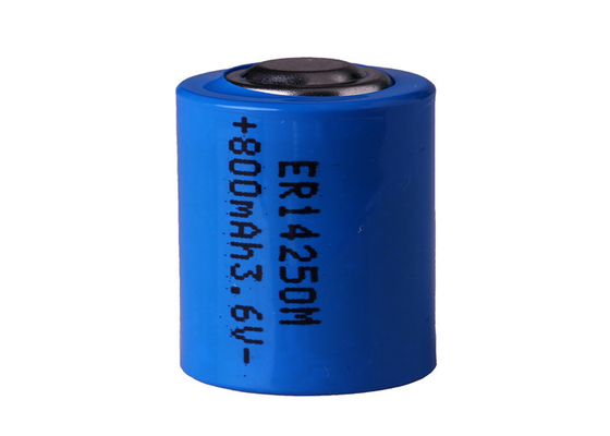 LS14250M Li SOCl2 Litowa bateria podstawowa 1/2AA Rozmiar R6 ER14250M 800mAh do obrabiarek CNC