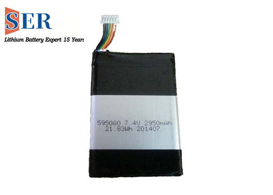 Dostosuj akumulator litowo-polimerowy 7,4 V Lipo 595080 BQ27200 Ogniwo polimerowe litowo-jonowe