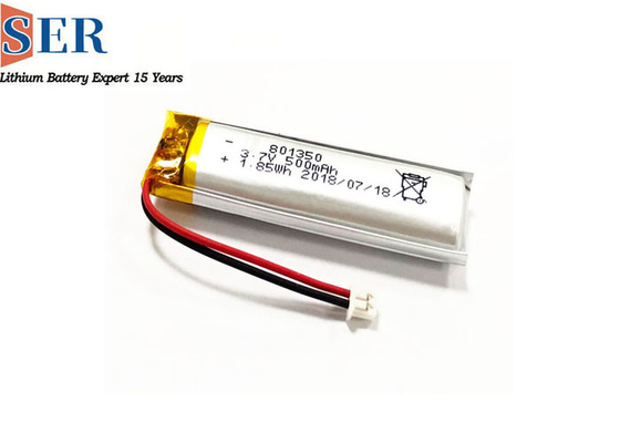Dostosuj kriogeniczną baterię litowo-polimerową o niskiej temperaturze 3,7 V 7,4 V 150 mAh LP801350 Lithium Li PO Cell